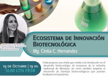Invitan a una charla sobre Ecosistema de Innovación Biotecnológica