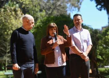 Bullrich aterrizó en Mendoza para su cierre de campaña