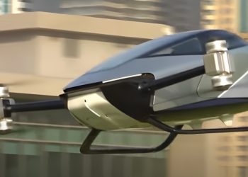 De la ficción a la realidad: Dubái presentó sus taxis voladores sustentables