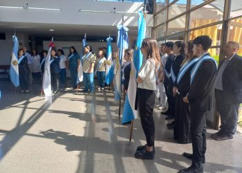 Se realizó un importante acto por el Día de la Sanidad en el hospital Schestakow