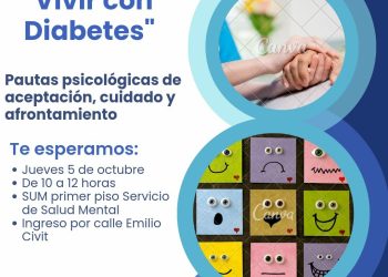 “Vivir con diabetes”: hoy en el Schestakow se llevará a cabo un nuevo taller abiertoa todo público