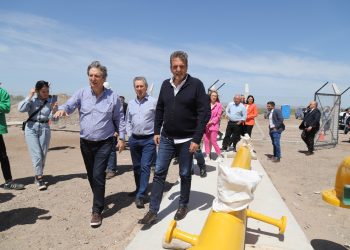 Massa confirmó los fondos para terminar el gasoducto y anticipó una ampliación