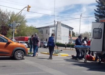 Malargüe: chocaron a un ciclista frente a la comisaría