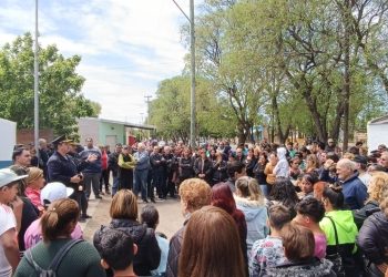 Reclaman seguridady más efectivos policiales: tras la muerte de la abuela asaltada en Goudge los vecinos se movilizaron