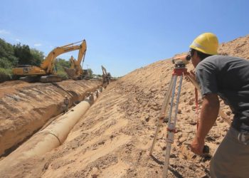 Acueducto Monte Comán-La Horqueta: aseguran que la obra avanza a paso firme