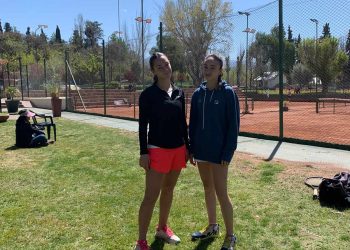 Catalina Montiveros y Lola Mora Cáceres jugaron la pre Qualy del Torneo W25
