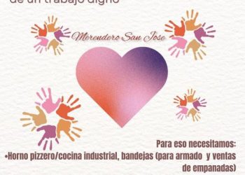 El merendero San José pide colaboración para ayudara dos mamás a comenzar sus emprendimientos y salir adelante