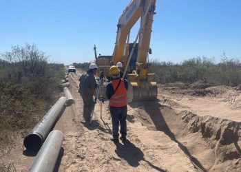 Acueducto Monte Comán-La Horqueta: el avance de la obra está por encima de lo previsto