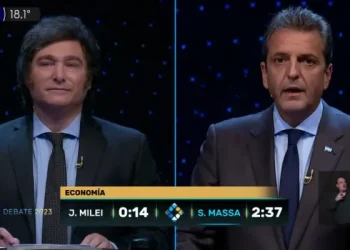 Debate presidencial: Massa y Milei estuvieron frente a frente a una semana del balotaje