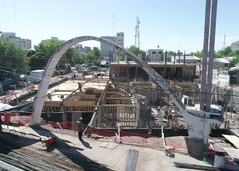 La antigua terminal se transforma en un moderno centro comercial: “Ya empezó a tomar su fisionomía”