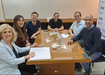 El director nacional de la ONG Pata Pila estuvo en San Rafael y selló un acuerdo con la FCAI