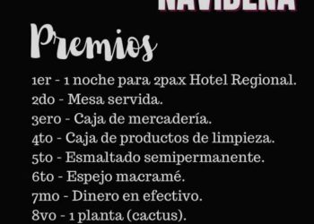 “Juntando sonrisas” invita a una rifa navideña