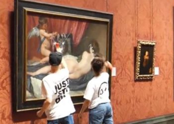 Atacaron a martillazos a «La Venus del espejo» de Velázquez en la National Gallery de Londres