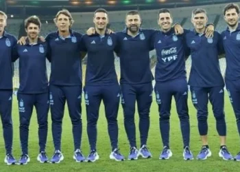 Scaloni publicó una foto de su cuerpo técnico en medio de la incertidumbre por su continuidad