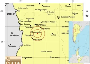 Un intenso sismo sacudió a Mendoza