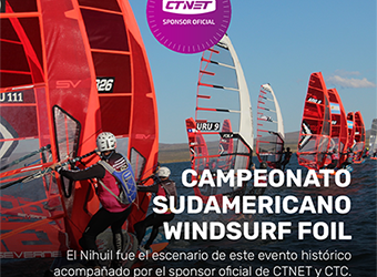 El Nihuil vivió un histórico Campeonato Sudamericano de Windsurf Formula Foil