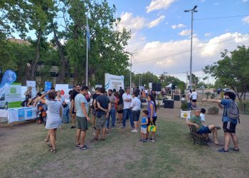 Se llevó a cabo un acto por el 40°aniversario del retorno a la democracia