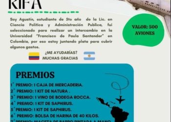 Joven estudiante sanrafaelino busca apoyo para viajar a Colombia por un intercambio académico