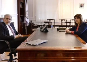 Bullrich se volvió a reunir con Aníbal Fernández y reiteró que «Argentina necesita orden»