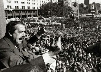 San Rafael se sumó a conmemorarlos 40 años de la Democracia