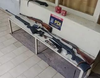 Joven baleada en Las Vírgenes y Rawson: secuestran armas y municiones