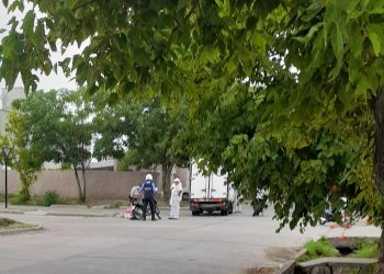 Un niño lesionado en un siniestro vial