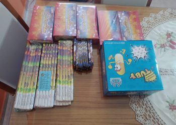 Más pirotecnia secuestrada