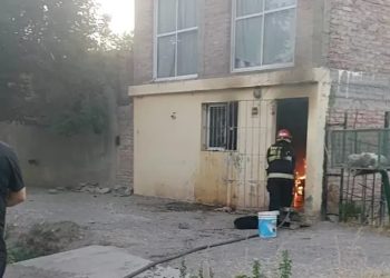 Incendio en Malargüe: un joven en grave estado