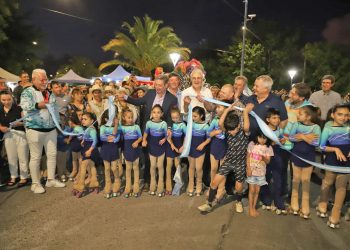 Con una multitud: quedó oficialmente inaugurada la nueva Copa de lo rotonda este