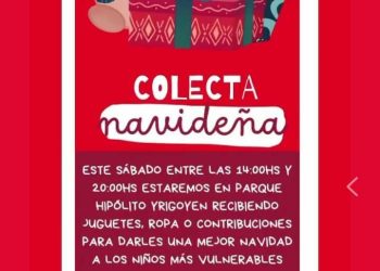 La Juventud Radical de San Rafael realizará hoy una colecta de juguetes y otros regalos navideños