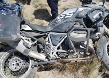 Tragedia: Por el fuerte viento, murió un turista que viajaba en moto por una ruta patagónica