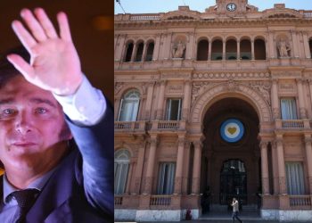 Milei habló ante el público desde el balcón de la Casa Rosada: “Hemos decretado el fin de la noche populista”