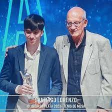 Santiago Lorenzo habló de lo que significa el premio nacional Olimpia de plata que ganó