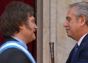 Asunción de Javier Milei: el contundente gesto de Alberto Fernández al nuevo presidente electo que pocos llegaron a ver