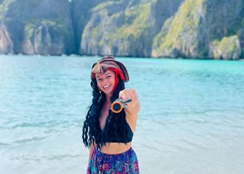 La fabulosa aventura de Cecilia Atencio viviendo en las paradisíacas Islas Phi Phi, Tailandia