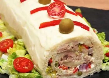Una comida fresca y rica para el verano: Cómo hacer arrollado de atún