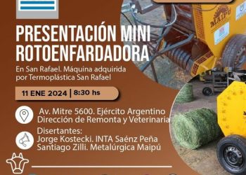 El INTA presentó una nueva maquinaria destinada a la cosecha de alfalfa