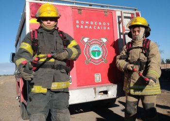 Desde el cuartel de bomberos voluntarios de Rama Caída solicitan ayuda a la comunidad