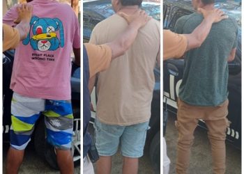 Tres aprehendidos por vender obleas truchas