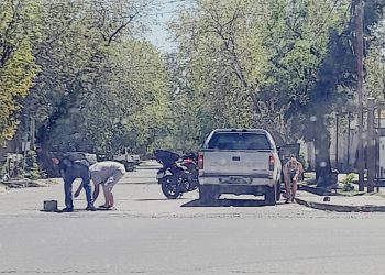Una nueva motociclista lesionada en un choque