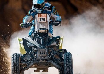 Dakar: el argentino Manuel Andújar lidera la clasificación en Quads