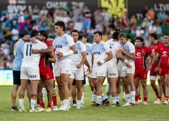 Los Pumas 7s se clasificaron a las semifinales del Seven de Rugby en Perth