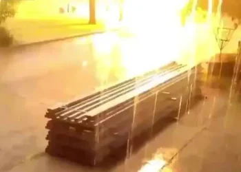 Video: el impactante momento en que un joven fue alcanzado por un rayo en San Luis