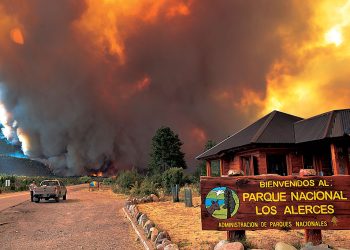 El gobernador de Chubut aseguró que el incendio en Los Alerces fue intencional: “Lo hacen para tomar tierras”