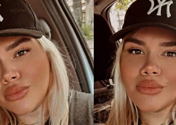 Con un nuevo retoque estético, More Rial fue vista con un misterioso hombre en un restaurante