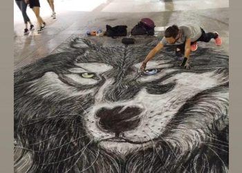 Hace arte en las calles del mundo y en San Rafael casi es detenido