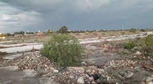 Río Diamante: el agua arrastró a un motociclista