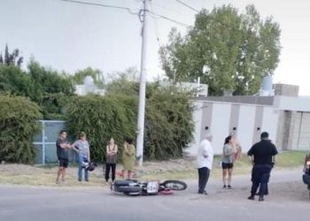 Alvear: choque y un conductor fugado