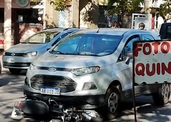 Otro siniestro vial con una moto