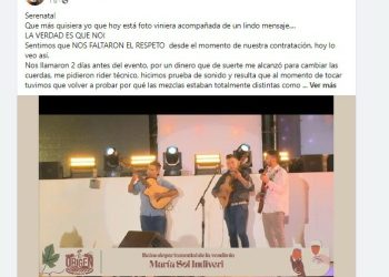 La Tradicional Serenata a la Reina se vio opacada por un desacierto protocolar